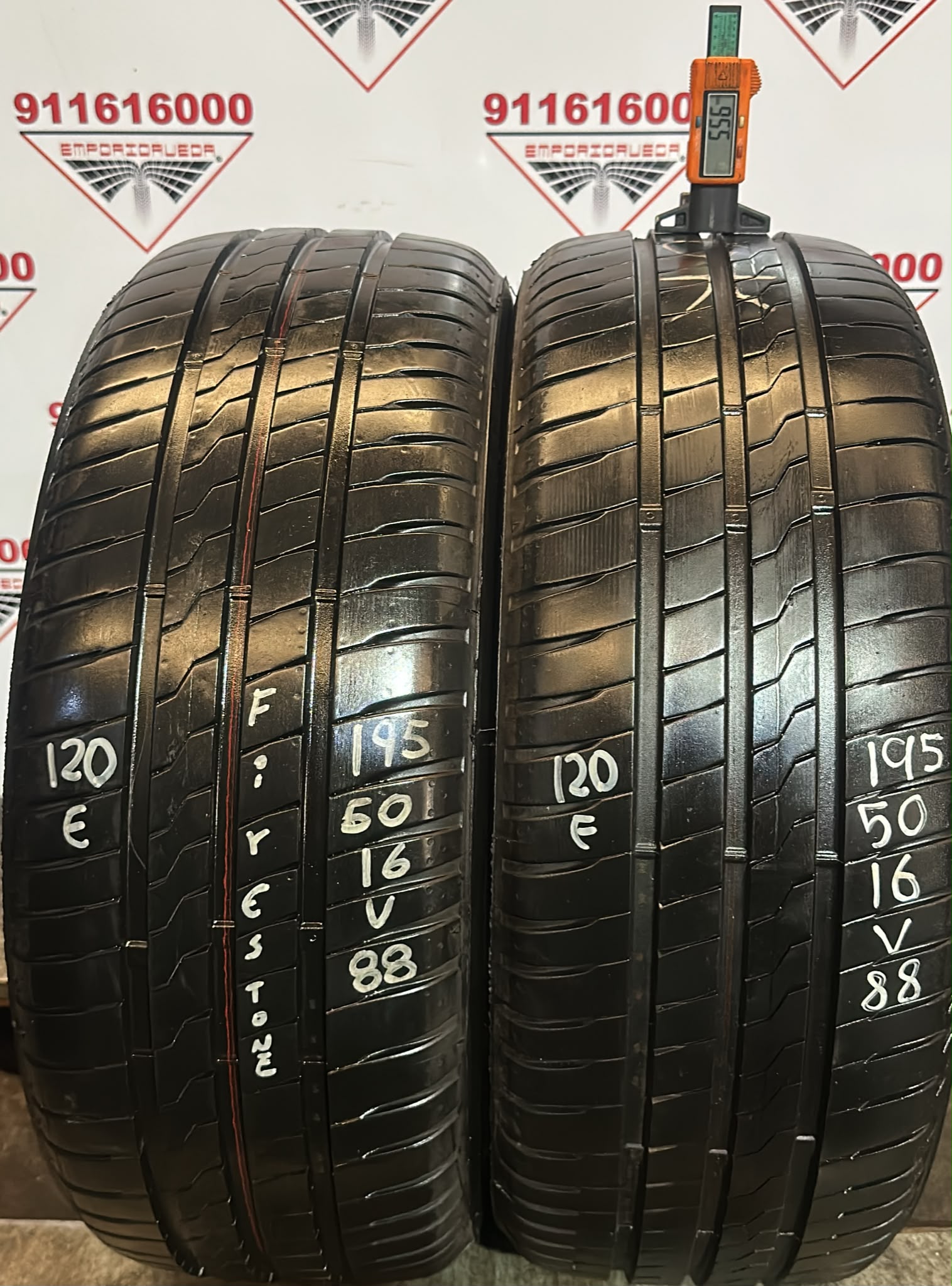 FIRESTONE ROADHAWK USADO  195/50 R16 88 V